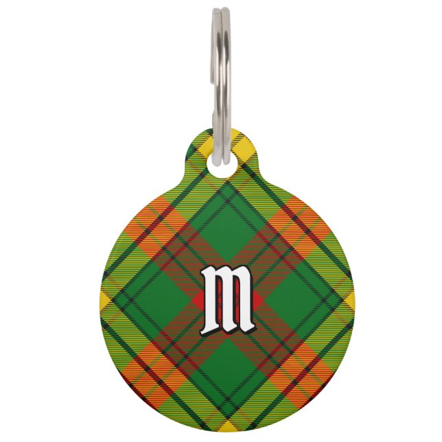 Clan MacMillan Tartan Haustiermarke (Vorderseite)