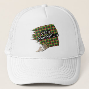 Clan MacMillan Tartan Paint Brush Cap Truckerkappe