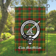 Clan MacMillan Wappen Abzeichen & Tartan