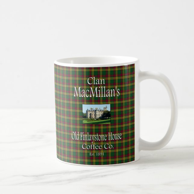 Clan MacMillan's Old Finlaystone House Coffee Co. Kaffeetasse (Rechts)