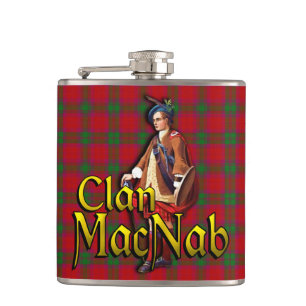 Clan MacNab Old Scotland Flask Flachmann
