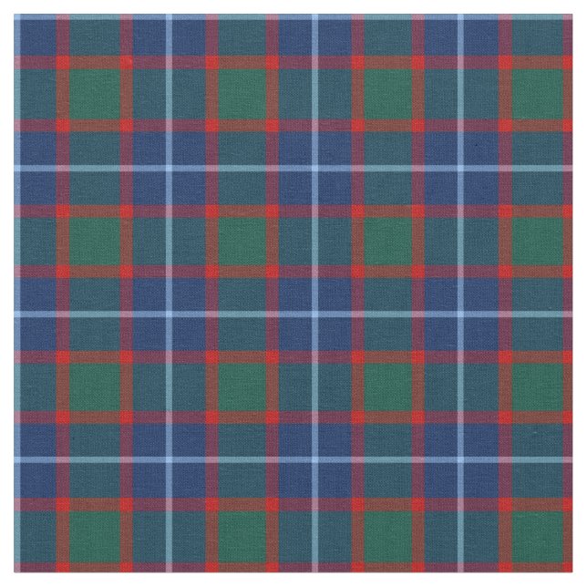 Clan MacNab Tartan Stoff (Nahaufnahme)