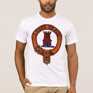 Clan Macnaughton Familienwappen und Targe T-Shirt