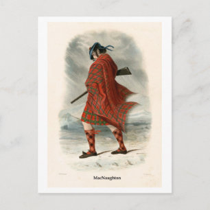 Clan MacNaughton Postkarte
