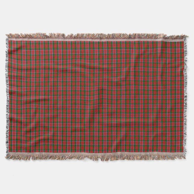Clan MacNaughton Tartan Decke (Vorderseite)