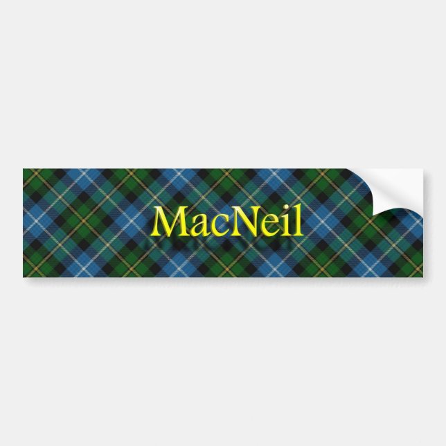 Clan MacNeil Scottish Autoaufkleber (Vorne)