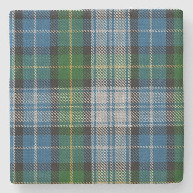 Clan MacNeil Tartan Kariert Stone Untersetzer (Vorderseite)