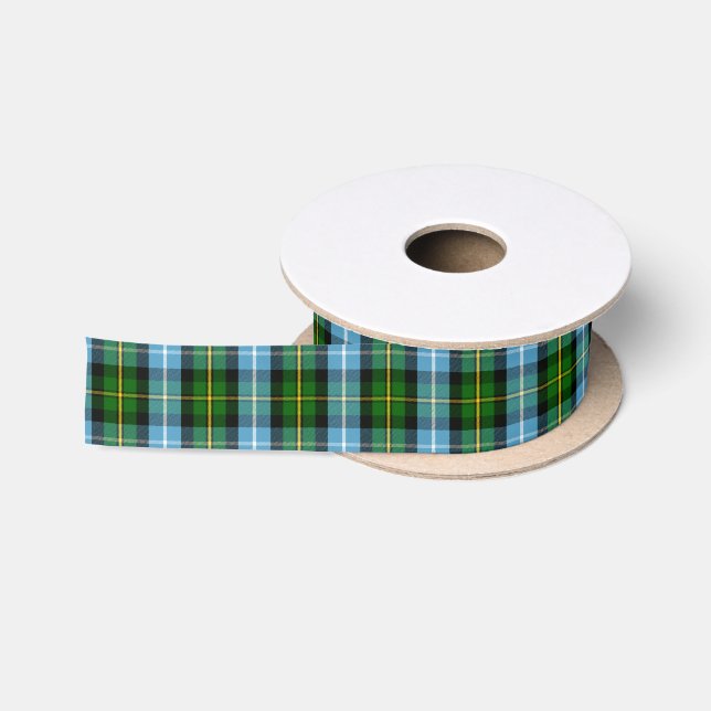 Clan MacNeil Tartan Satinband (Spule)