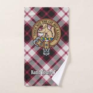 Clan MacPherson Crest sur la chasse Tartan