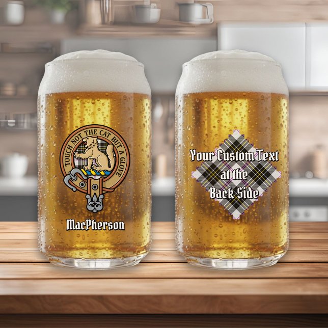 Clan MacPherson Crest sur le tatan de robe (Créateur téléchargé)