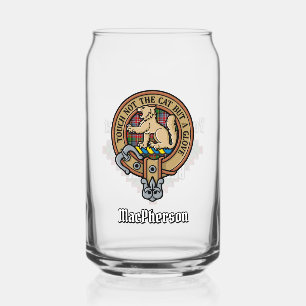 Clan MacPherson Crest sur Tartan