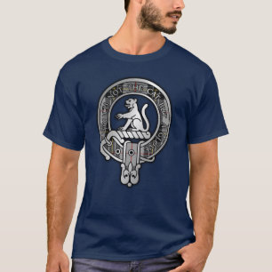 Clan MacPherson Crest & Tartan T-Shirt