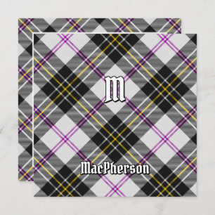 Clan MacPherson Dress Tartan Einladung