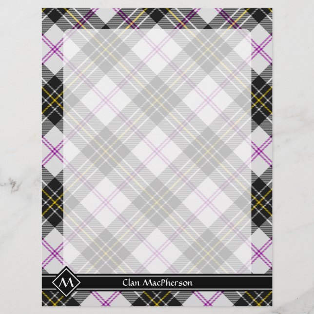 Clan MacPherson Dress Tartan Flyer (Vorne)