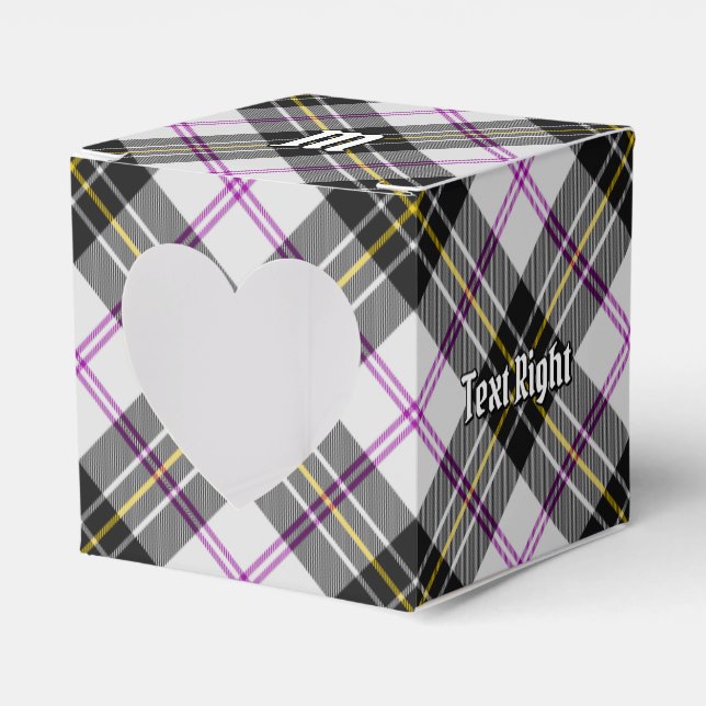 Clan MacPherson Dress Tartan Gevor Box Geschenkschachtel (Vorderseite)