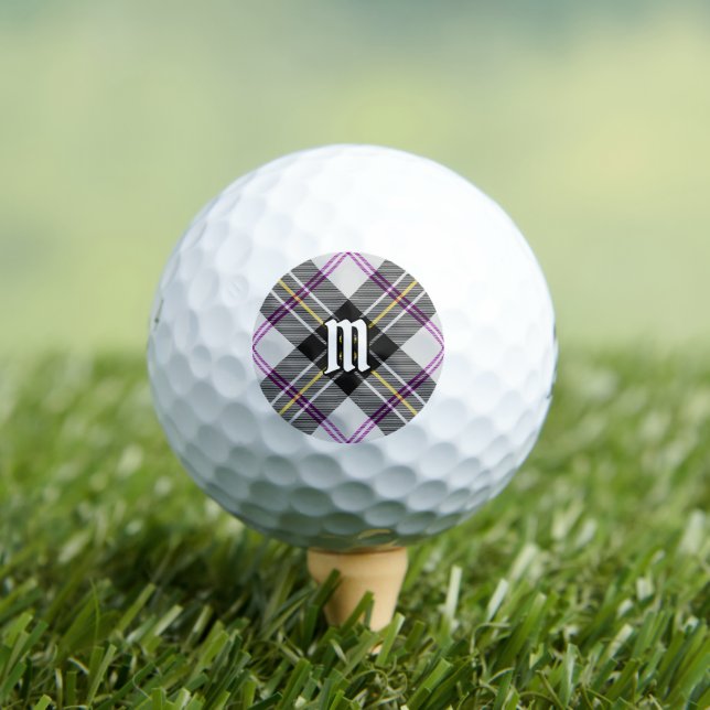 Clan MacPherson Dress Tartan Golf Balls Golfball (Insitu T-Shirt)