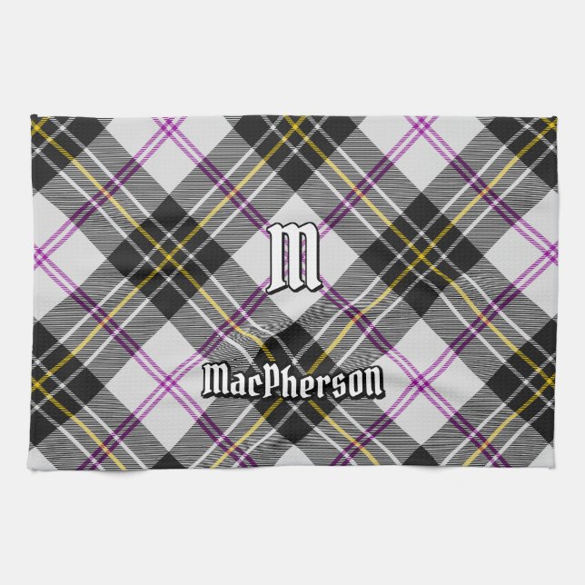 Clan MacPherson Dress Tartan Küchentuch (Horizontal)