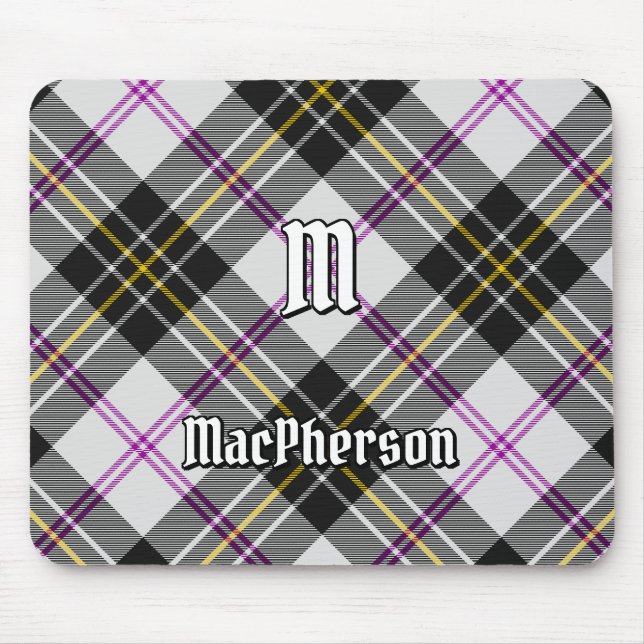Clan MacPherson Dress Tartan Mouse Pad Mousepad (Vorne)