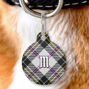 Clan MacPherson Dress Tartan Pet ID Tag Haustiermarke