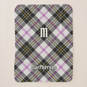 Clan MacPherson Dress Tartan Sherpa Blanket Sherpadecke