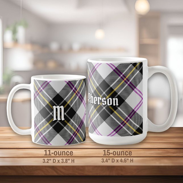 Clan MacPherson Dress Tartan Tasse (Von Creator hochgeladen)