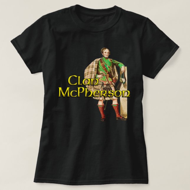 Clan MacPherson Highland Games 2 T-Shirt (Design vorne)