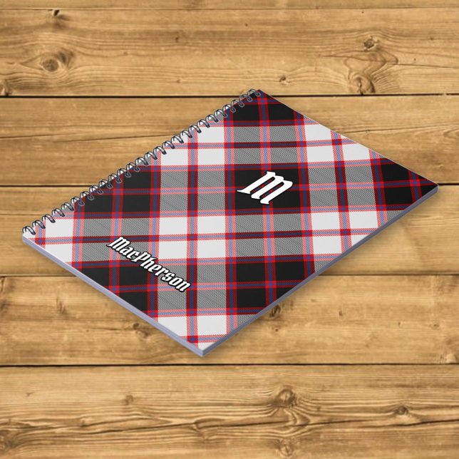 Clan MacPherson Hunting Tartan Notebook Notizblock (Von Creator hochgeladen)