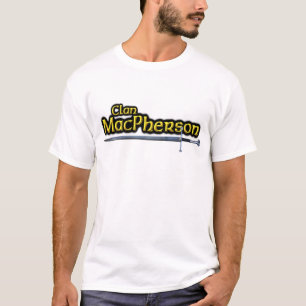 Clan MacPherson Inspirierte Schottisch T-Shirt