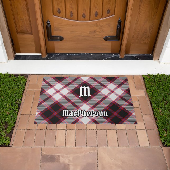 Clan MacPherson Jagd Tartan Doormat Fußmatte (Außenbereich)