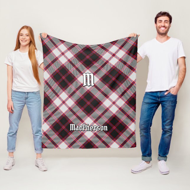 Clan MacPherson Jagd Tartan Fleece Blanket (Beispiel)