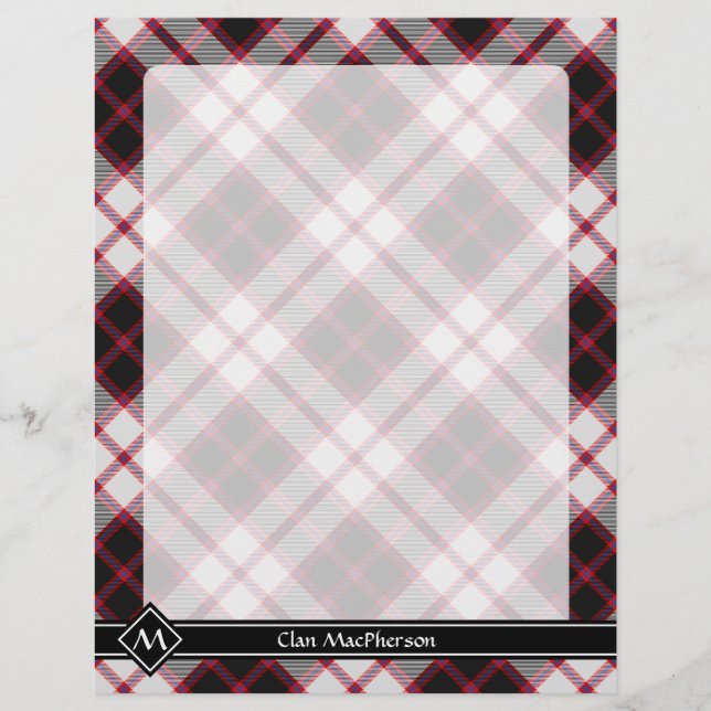 Clan MacPherson Jagd Tartan Flyer (Vorne)