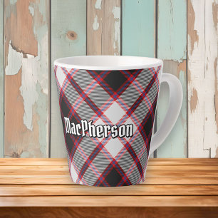 Clan MacPherson Jagd Tartan Latte Tasse