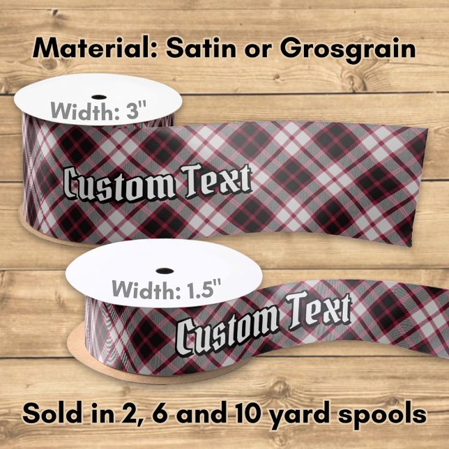 Clan MacPherson Jagd Tartan Satin Ribbon Satinband (Von Creator hochgeladen)
