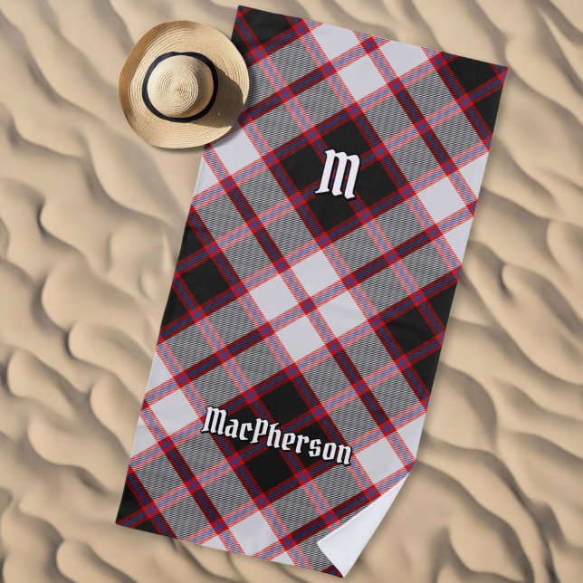 Clan MacPherson Jagd Tartan Strandtuch (Von Creator hochgeladen)