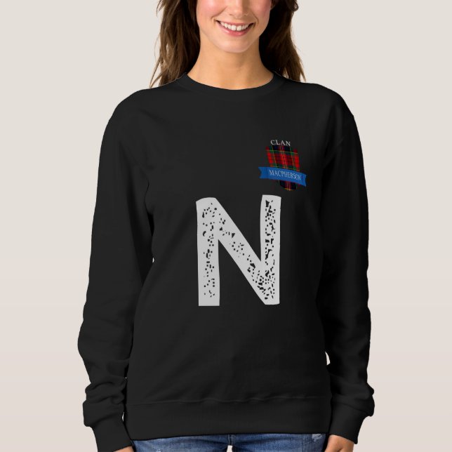 Clan MacPherson N Family Matching Sweatshirt (Vorderseite)