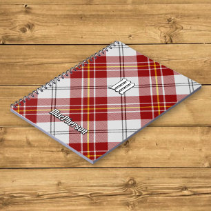 Clan MacPherson Robe Rouge Carnet tatan