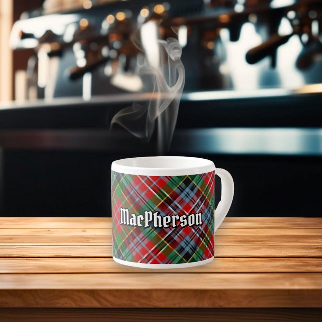 Clan MacPherson Tartan Espresso Cup Espressotasse (Von Creator hochgeladen)