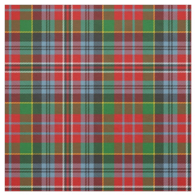 Clan MacPherson Tartan Fabric Stoff (Muster)
