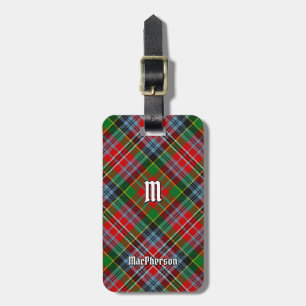 Clan MacPherson Tartan Gepäck Tag Gepäckanhänger