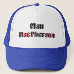 Clan MacPherson Tartan-Logo, Truckerkappe