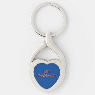 Clan Macpherson Tartan Name, Keyring Schlüsselanhänger