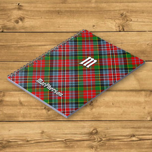 Clan MacPherson Tartan Notebook Notizblock