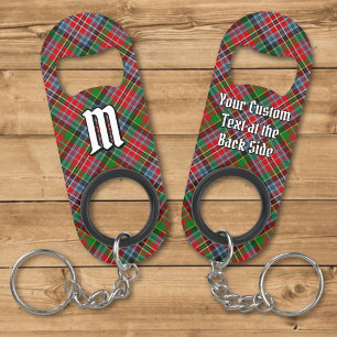 Clan MacPherson Tartan Schlüsselanhänger Bottle Op Mini Flaschenöffner