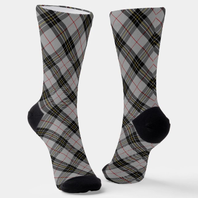 Clan MacPherson Tartan Socks Socken (Gewinkelt)
