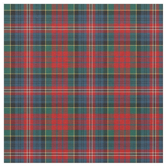 Clan MacPherson Tartan Stoff (Nahaufnahme)