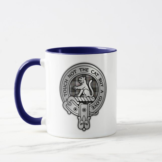 Clan MacPherson Wappen & Tartan Tasse (Links)