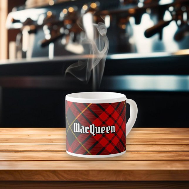 Clan MacQueen Tartan Espressotasse (Von Creator hochgeladen)