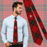 Clan MacQueen Tartan Krawatte<br><div class="desc">Clan MacQueen traditioneller Tartan mit modernen Farben. Nahtloses Muster. Benutzerdefiniertes Monogramm.</div>