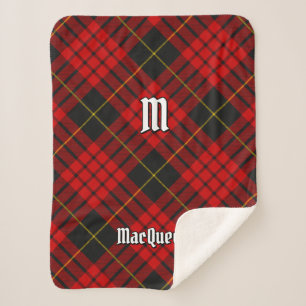 Clan MacQueen Tartan Sherpadecke