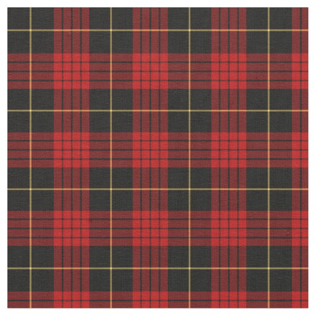 Clan MacQueen Tartan Stoff (Nahaufnahme)